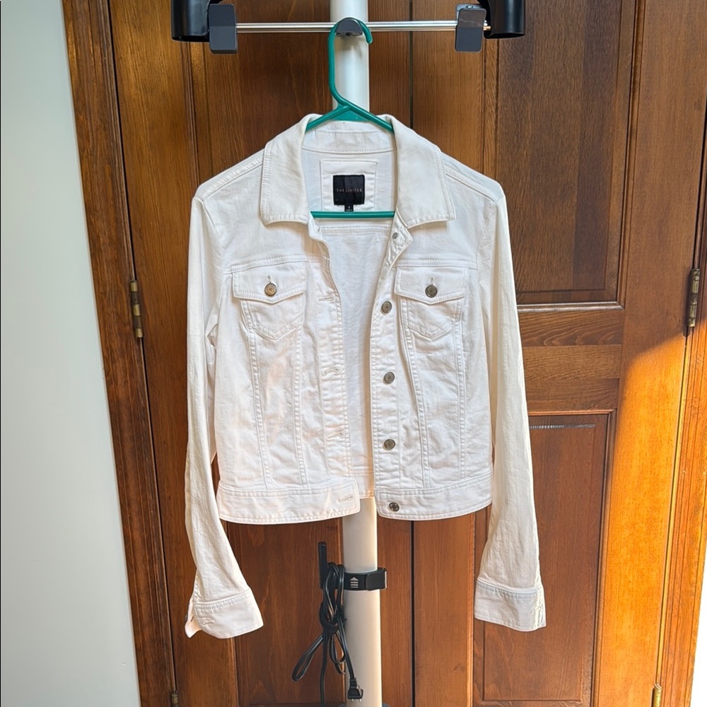 Women's White Denim Jacket